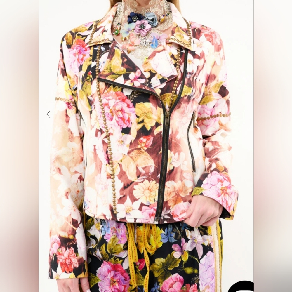 Aratta Flower Bomb Motorcycle Jacket